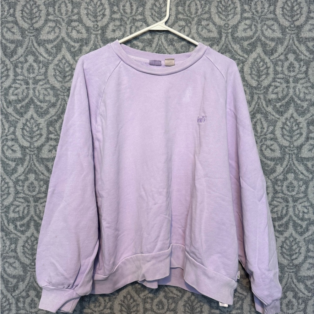Levi's Light Purple Sweatshirt size XL